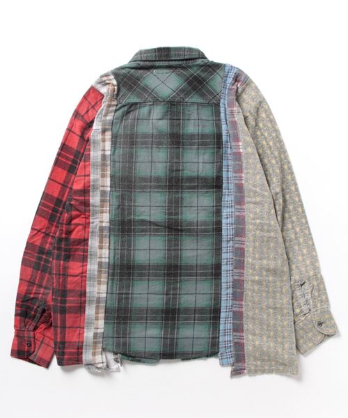 Needles(ニードルス)の「Needles Flannel Shirt->7 Cuts Shirt/Reflection MR348(シャツ/ブラウス・レディース・マルチ・SMALL)」の6枚目の写真