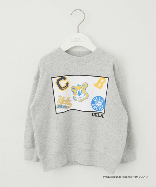 UCLA（ユーシーエルエー）の「【KIDS】【UCLA/ユーシーエルエー】TYPY別注スクエアプリントスウェット（スウェット・キッズ・アイボリー/ネイビー・S/M/XXL/XL/L）」の6枚目の写真