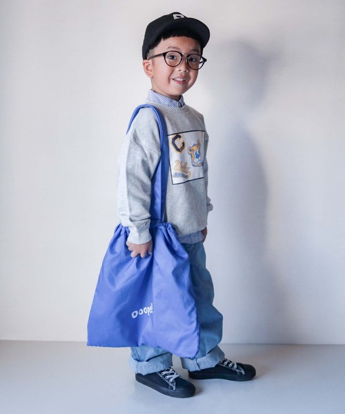 UCLA（ユーシーエルエー）の「【KIDS】【UCLA/ユーシーエルエー】TYPY別注スクエアプリントスウェット（スウェット・キッズ・アイボリー/ネイビー・S/M/XXL/XL/L）」の22枚目の写真