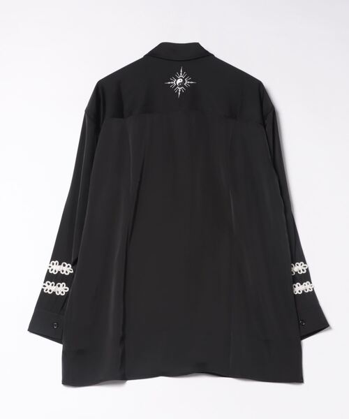 JUGLANS(ユグランス)の「PSYCHO NATION チャイナ刺繍シャツ(シャツ/ブラウス・メンズ・ブラック系その他/ブラック/レッド・M/L)」の4枚目の写真