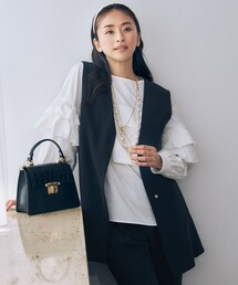 自由区（ジユウク）の「【洗える】タイプライターデザイン ブラウス（シャツ/ブラウス・レディース）」