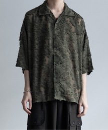 CASPER JOHN | Various dolman shirts -fringe flower sheer- / バリアスドルマンシャツ -フリンジフラワーシアー-(シャツ/ブラウス)