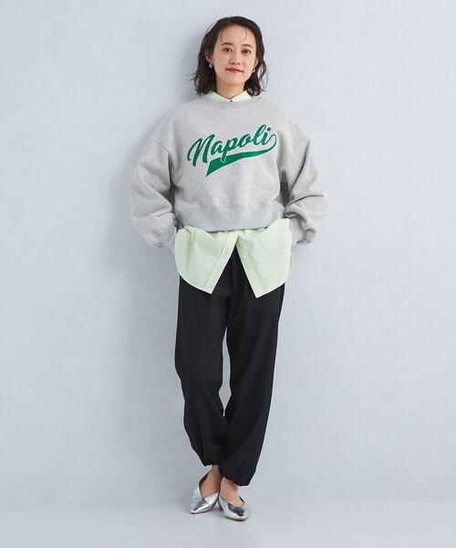 green label relaxing（グリーンレーベルリラクシング）の「［size SHORTあり］オーバー シャツ（シャツ/ブラウス・レディース・クリーム/ブラック/ライトピンク/ライトブルー/オレンジ/ケリー/パープル・FREE/SHORT）」の22枚目の写真