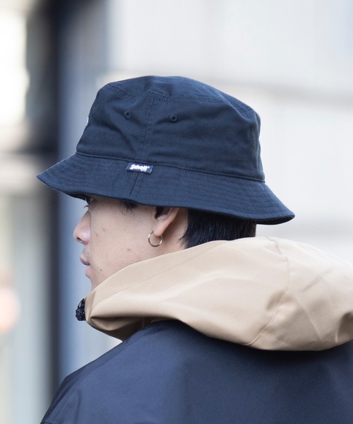 schott（ショット）の「【SCHOTT】ワンポイントロゴツイルバケット