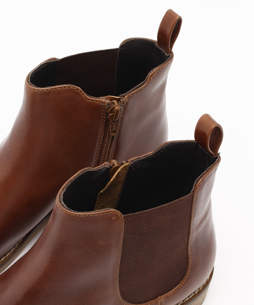 ROSE BUD（ローズバッド）の「(ROSE BUD)サイドゴア ショートブーツ（ブーツ・レディース・ブラック/ブラウン/ボルドー・36/37/38/39）」の4枚目の写真