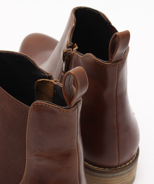 ROSE BUD（ローズバッド）の「(ROSE BUD)サイドゴア ショートブーツ（ブーツ・レディース・ブラック/ブラウン/ボルドー・36/37/38/39）」の5枚目の写真