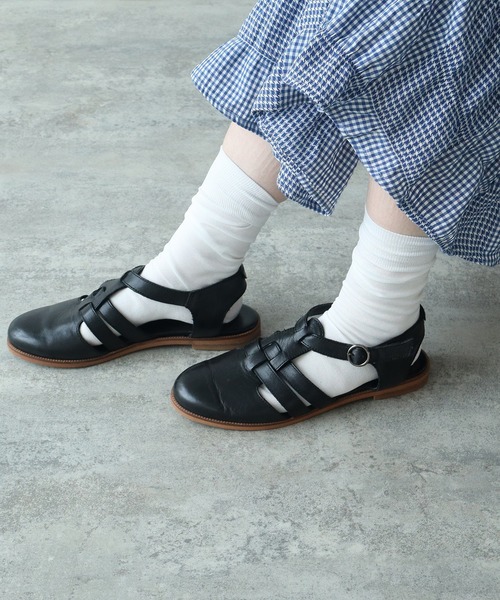 bulle de savon（ビュルデサボン）の「Basic ''sora'' ソックス（ソックス/靴下・レディース・サックスブルー/ホワイト・FREE）」の8枚目の写真