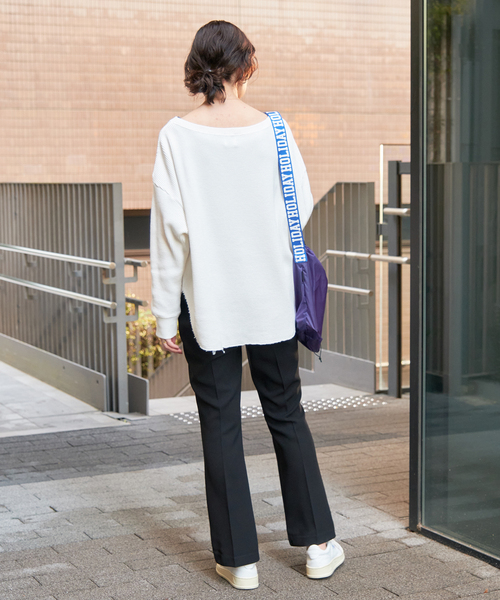 Spick and Span 裏毛イージーストレートパンツ グレー　36 裏毛イージーストレートパンツ（スウェットパンツ）｜Spick and