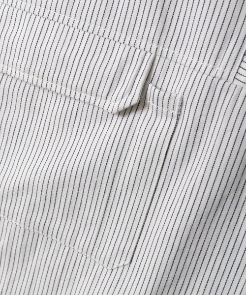 Back Channel(バックチャンネル)の「HALF ZIP H/S SHIRT(シャツ/ブラウス・メンズ・ネイビー/ホワイト・XX-LARGE/X-LARGE/LARGE/MEDIUM)」の6枚目の写真