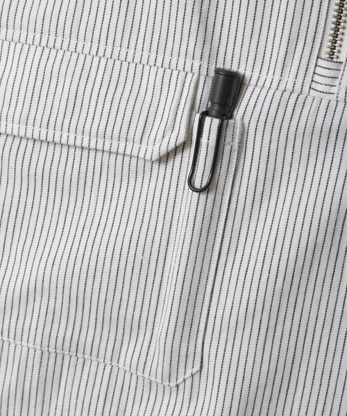 Back Channel(バックチャンネル)の「HALF ZIP H/S SHIRT(シャツ/ブラウス・メンズ・ネイビー/ホワイト・XX-LARGE/X-LARGE/LARGE/MEDIUM)」の7枚目の写真