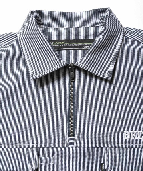 Back Channel（バックチャンネル）の「HALF ZIP H/S SHIRT