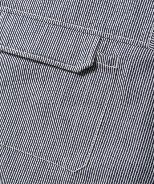 Back Channel(バックチャンネル)の「HALF ZIP H/S SHIRT(シャツ/ブラウス・メンズ・ネイビー/ホワイト・XX-LARGE/X-LARGE/LARGE/MEDIUM)」の12枚目の写真