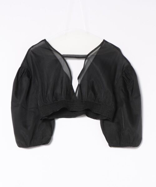 and it_（アンドイット）の「オケージョン オーガンジーショートジャケット（その他アウター・レディース・ブラック・S/M/L）」の17枚目の写真