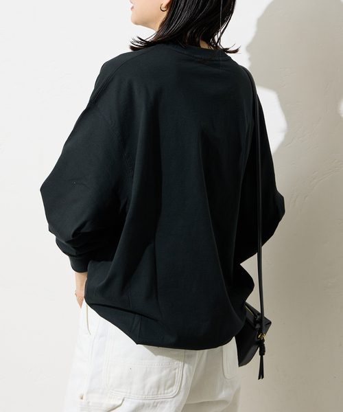 JOURNAL STANDARD（ジャーナルスタンダード）の「《追加5》タックスウェットシャツ（Tシャツ/カットソー・レディース・ホワイト/チャコールグレー/ブラック/モスグリーン/ブルー系その他・FREE）」の17枚目の写真