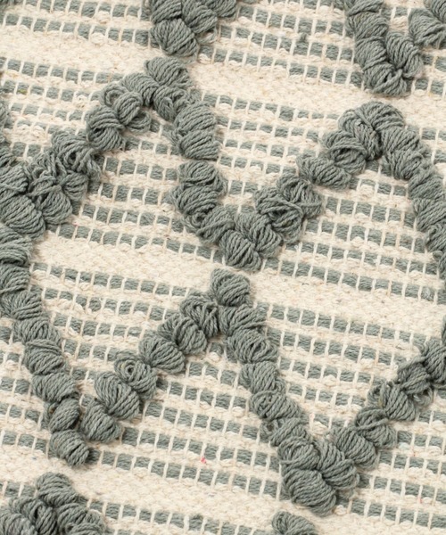 LAKOLE（ラコレ）の「ぽこぽこクッションカバー / 102705（クッション/クッションカバー・レディース・ホワイト/グリーン/ブラック・FREE）」の10枚目の写真