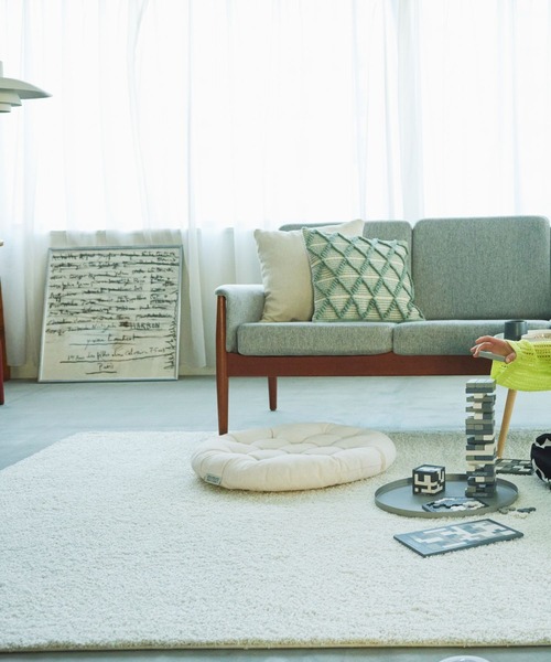 LAKOLE（ラコレ）の「ぽこぽこクッションカバー / 102705（クッション/クッションカバー・レディース・ホワイト/グリーン/ブラック・FREE）」の14枚目の写真