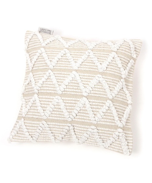 LAKOLE（ラコレ）の「ぽこぽこクッションカバー / 102705（クッション/クッションカバー・レディース・ホワイト/グリーン/ブラック・FREE）」の16枚目の写真