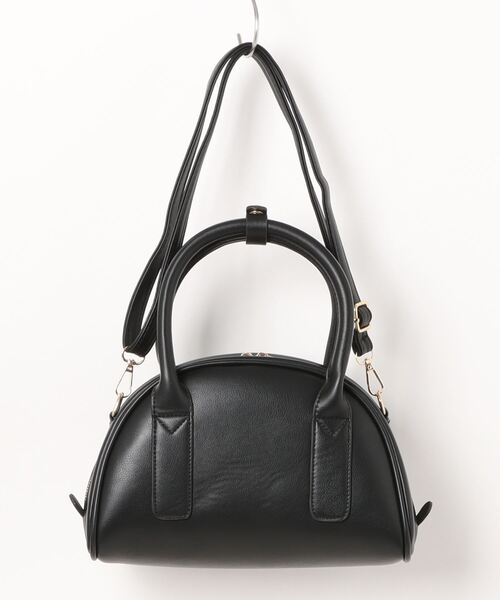 H.TOKYO(エイチトウキョウ)の「H.TOKYO × mimi / フェイクレザー ミニボストンバッグ/ハンドバッグ(ハンドバッグ・レディース・オフホワイト/モカ/ブラック・FREE)」の4枚目の写真