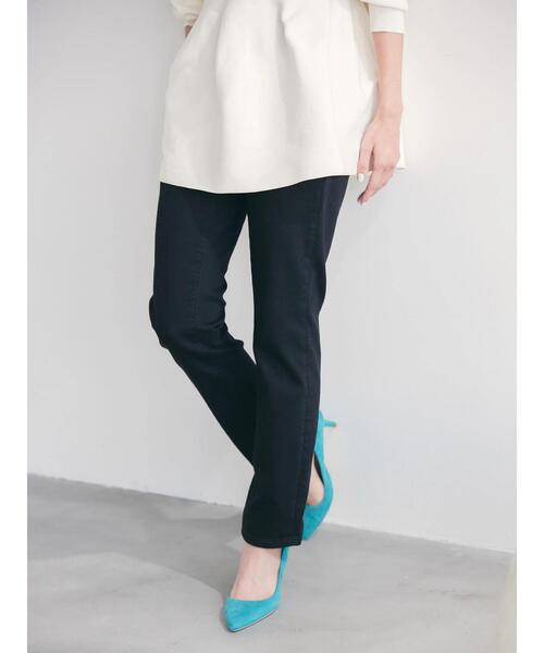 AMERICAN HOLIC（アメリカンホリック）の「スキニーフィットデニム（デニムパンツ・レディース・インディゴブルー/ブラック/ワンウォッシュ・M/S/XS/XL/L）」の5枚目の写真