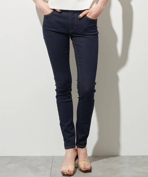 AMERICAN HOLIC（アメリカンホリック）の「スキニーフィットデニム（デニムパンツ・レディース・インディゴブルー/ブラック/ワンウォッシュ・M/S/XS/XL/L）」の12枚目の写真