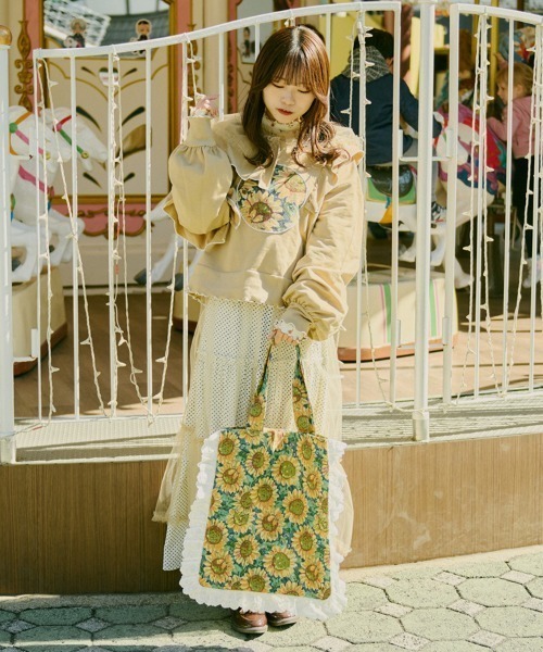 kutir（クティール）の「【クティールとレトロ】フリルゴブラントート