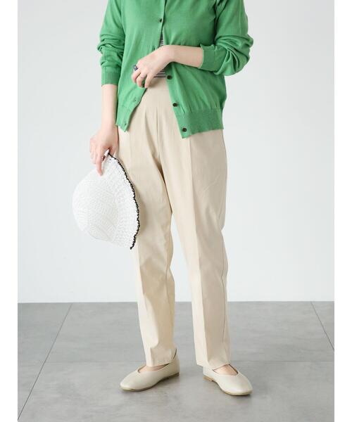 Lugnoncure(ルノンキュール)の「ストレッチテーパードパンツ(その他パンツ・レディース・ベージュ/ブラック/ネイビー/ピンク/グリーン・L/M/S)」の2枚目の写真