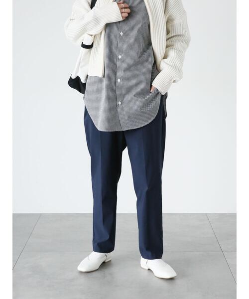 Lugnoncure(ルノンキュール)の「ストレッチテーパードパンツ(その他パンツ・レディース・ベージュ/ブラック/ネイビー/ピンク/グリーン・L/M/S)」の4枚目の写真