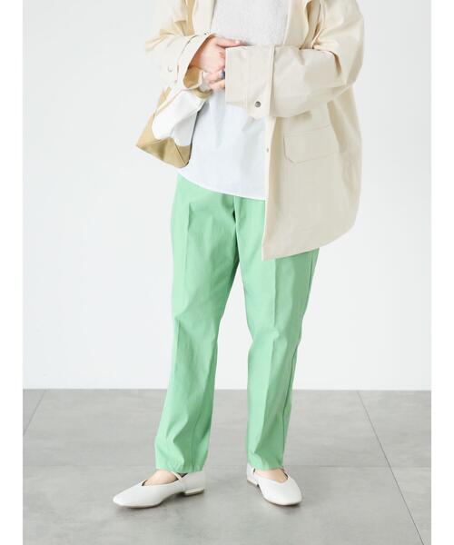 Lugnoncure(ルノンキュール)の「ストレッチテーパードパンツ(その他パンツ・レディース・ベージュ/ブラック/ネイビー/ピンク/グリーン・L/M/S)」の6枚目の写真