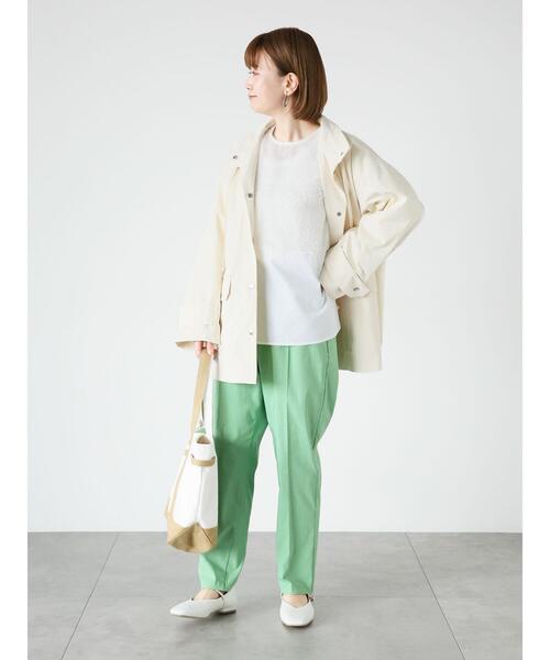 Lugnoncure(ルノンキュール)の「ストレッチテーパードパンツ(その他パンツ・レディース・ベージュ/ブラック/ネイビー/ピンク/グリーン・L/M/S)」の10枚目の写真