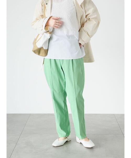 Lugnoncure(ルノンキュール)の「ストレッチテーパードパンツ(その他パンツ・レディース・ベージュ/ブラック/ネイビー/ピンク/グリーン・L/M/S)」の11枚目の写真