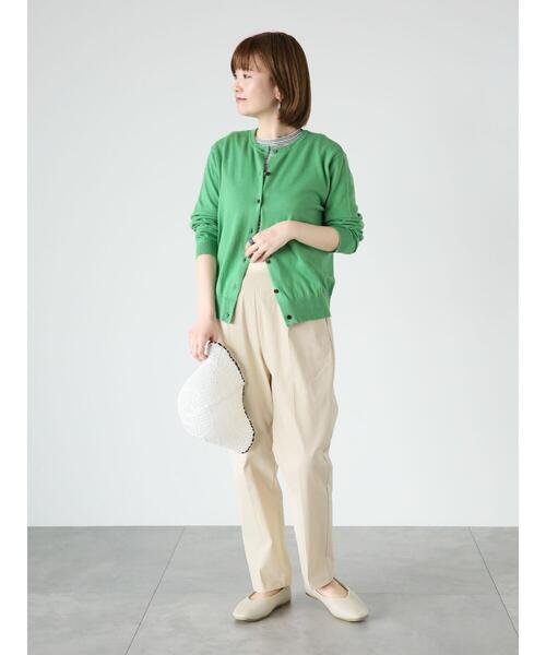 Lugnoncure(ルノンキュール)の「ストレッチテーパードパンツ(その他パンツ・レディース・ベージュ/ブラック/ネイビー/ピンク/グリーン・L/M/S)」の19枚目の写真