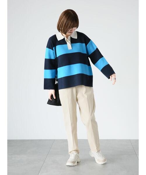 Lugnoncure(ルノンキュール)の「ストレッチテーパードパンツ(その他パンツ・レディース・ベージュ/ブラック/ネイビー/ピンク/グリーン・L/M/S)」の21枚目の写真