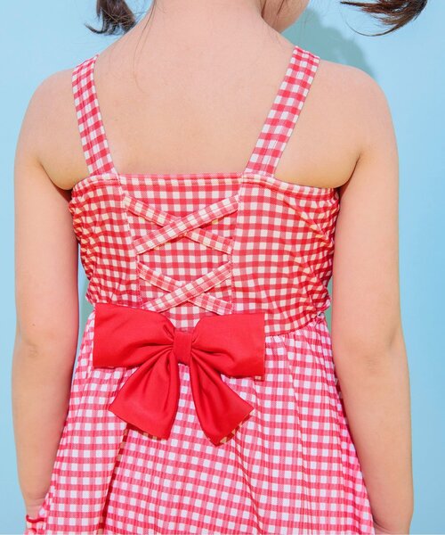 BREEZE（ブリーズ）の「キャンディーワンピース水着（水着・キッズ・ブラック/レッド・80/90/100/110/120/130/140）」の11枚目の写真