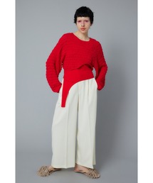 Center press wide pants センタープレスワイドパンツ