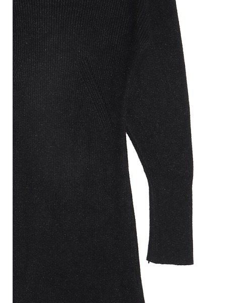ACYM（アシーム）の「2024 Decollete cut knit ワンピース（ワンピース・レディース・アイボリー/ブラック・FREE）」の20枚目の写真