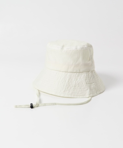 SENSE OF PLACE by URBAN RESEARCH(センスオブプレイスバイアーバンリサーチ)の「『WEB/一部店舗限定』UVダウンブリムハット(ハット・レディース・アイボリー/ブラック/ブラウン・ONE)」の19枚目の写真