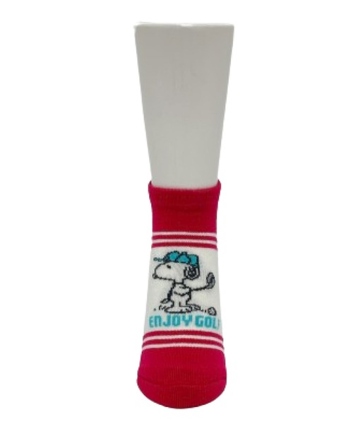 SNOOPY(スヌーピー)の「SNOOPY スヌーピースポーツソックス(スニーカー丈)(ソックス/靴下・レディース・グレー/ピンク/ネイビー/ベージュ・23)」の4枚目の写真