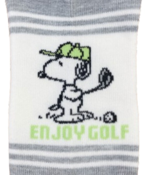 SNOOPY(スヌーピー)の「SNOOPY スヌーピースポーツソックス(スニーカー丈)(ソックス/靴下・レディース・グレー/ピンク/ネイビー/ベージュ・23)」の7枚目の写真