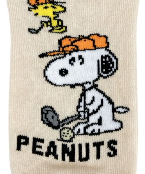 SNOOPY(スヌーピー)の「SNOOPY スヌーピースポーツソックス(スニーカー丈)(ソックス/靴下・レディース・グレー/ピンク/ネイビー/ベージュ・23)」の16枚目の写真