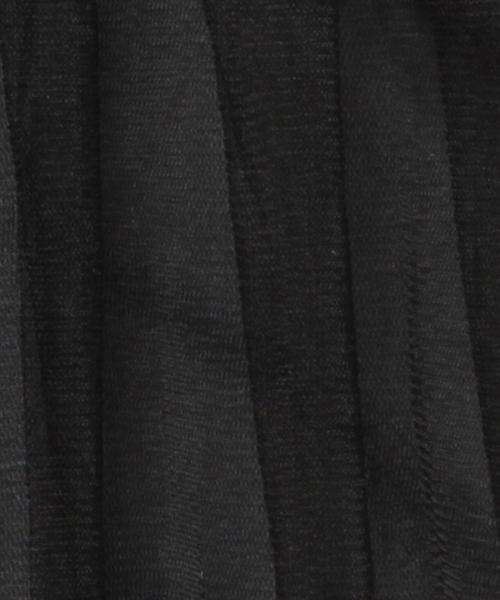 Another Edition(アナザーエディション)の「AEBC チュールドッキングPrt Tee◆(Tシャツ/カットソー・レディース・ブラック/ネイビー・フリー)」の7枚目の写真