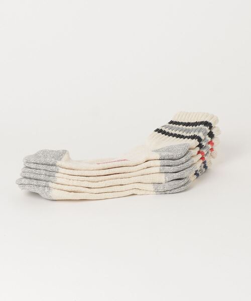 Healthknit(ヘルスニット)の「Healthknit/ヘルスニット シンカー無地 3本ライン シンカー2本ライン スラブ3本ライン 靴下 2026新作 再入荷(ソックス/靴下・メンズ・マルチ/ベージュ/ライトグレー/ホワイト・25-27CM)」の21枚目の写真