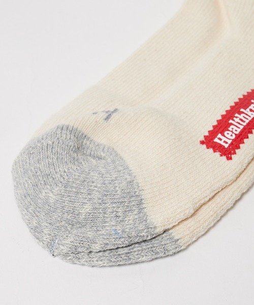 Healthknit(ヘルスニット)の「Healthknit/ヘルスニット シンカー無地 3本ライン シンカー2本ライン スラブ3本ライン 靴下 2026新作 再入荷(ソックス/靴下・メンズ・マルチ/ベージュ/ライトグレー/ホワイト・25-27CM)」の7枚目の写真