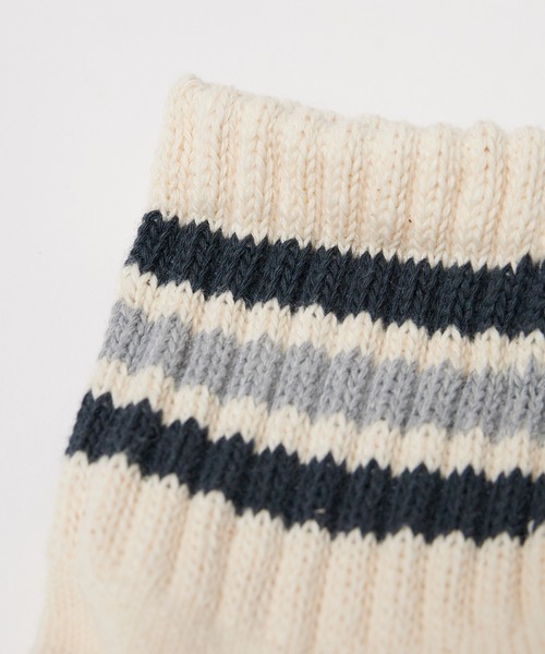 Healthknit(ヘルスニット)の「Healthknit/ヘルスニット シンカー無地 3本ライン シンカー2本ライン スラブ3本ライン 靴下 2026新作 再入荷(ソックス/靴下・メンズ・マルチ/ベージュ/ライトグレー/ホワイト・25-27CM)」の11枚目の写真