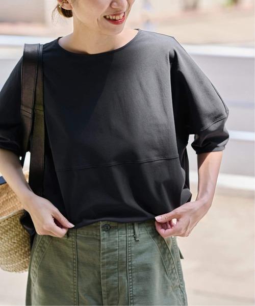「FRAMeWORK」 長袖カットソー FREE スミクロ レディース FRAMeWORK（フレームワーク）の「MICKEY / BIG T2◇（Tシャツ