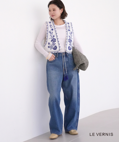 SLOBE IENA（スローブイエナ）の「【LE VERNIS/ル・ベルニ】 BERE FOOT シューズ（その他シューズ・レディース・ベージュ/ブラック・24.5cm/24cm/23.5cm/23cm）」の15枚目の写真
