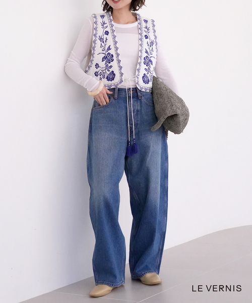 SLOBE IENA（スローブイエナ）の「【LE VERNIS/ル・ベルニ】 BERE FOOT シューズ（その他シューズ・レディース・ベージュ/ブラック・24.5cm/24cm/23.5cm/23cm）」の14枚目の写真