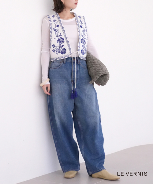 SLOBE IENA（スローブイエナ）の「【LE VERNIS/ル・ベルニ】 BERE FOOT シューズ（その他シューズ・レディース・ベージュ/ブラック・24.5cm/24cm/23.5cm/23cm）」の13枚目の写真