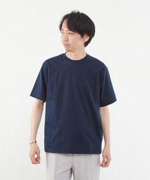 マーセライズドスムースクルーネックTシャツ