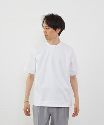 MEN'S MELROSE | マーセライズドスムースクルーネックTシャツ(Tシャツ/カットソー)