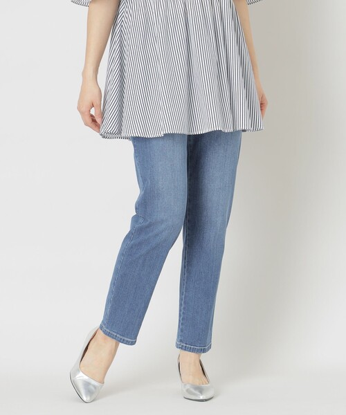 【セール】【SANYO PANTS LAB.】デニムストレッチパンツ（デニムパンツ）｜TO BE CHIC（トゥー ビー シック）